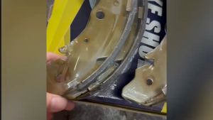 NTN​ (TI-4496) ก้ามเบรคหลัง​ ผ้าเบรหลัง​ ISUZU Dmax 4wd​ Dmax All new 4wd​ Hi landerปี​ 2003-2016 Colorado 4wd (4ชิ้น)/DIRKP