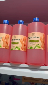 Spa Foot Soak & Scrub 1 Liter – Deep Cleanse Soften Skin & Boost Circulation