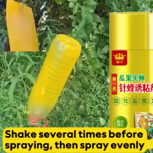 260ML Fruit Fly Trap Adhesive Insect Trap Spray Eugenol Fruit Fly Attractant Insect Trap Spray