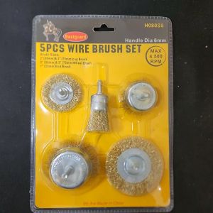 Bestguard Mata Bor Sikat Mangkok Kawat Set 5 pcs