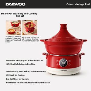 Daewoo | Multi-cooking Scheduled Electric Pot