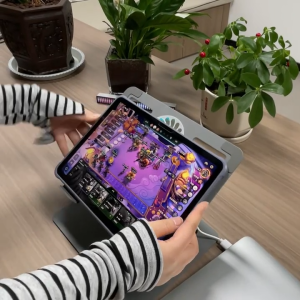 Stand Laptop Rotasi 360° Stand Penyangga Laptop Laptop Stand Stand Holder Laptop Stand Laptop Aluminium Stand Holder Lipat Adjustable Anti Slip Untuk Laptop