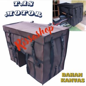 Tas Obrok Motor Barang Tingkat Kanvas Super Jumbo