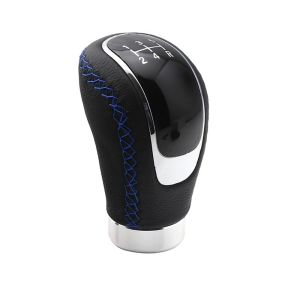 Car Universal 5 Speed Gear Shift Knob Shifter Lever Handle Modified Stick PU Leather Auto Accessories For All Manual Car Modles