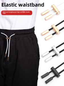 Pant Belt Rope Waist of Trousers Tightening Handy Gadget Elastic Band Trousers Rope Buckle Sports Waist of Trousers Belt Pants Drawstring Pants Adjustable Buckle