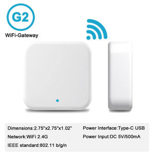 TTLock Or TTHotel APP G2 WiFi Gateway For Remote Control Smart Lock Bluetooth to Wifi Converter