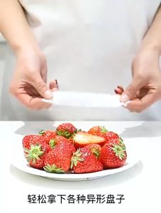 Q MALL (10/50/100PCS) Disposable Food Cover Plastic Wrap Elastic Food Storage Kitchen