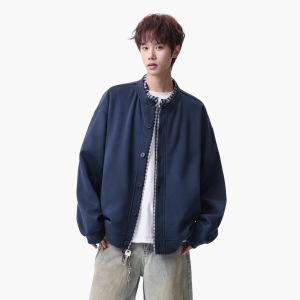 WUKONGYOUHUO | Vintage Check Plaid False Two-Piece Sweater Jacket Men Couples