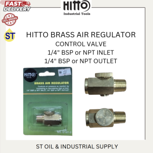 E107-3 HITTO HSB3 BRASS AIR REGULATOR CONTROL VALVE