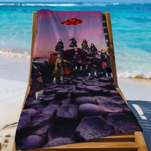 NARUTO | N-Naruto-S A-AkatsukiS Towel Sports Quick Dry Travel Camping Gear Sandproof Soft Light Large Beach Towel