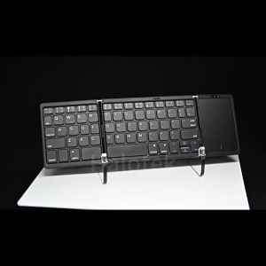 Bàn phím Gấp gọn mini không dây Bluetooth B89T có chuột touchpad - pin sạc TypeC cho PC Laptop điện thoại máy tính bảng