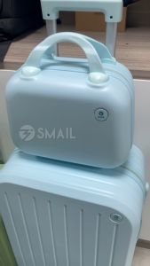 กระเป๋าเดินทาง กระเป๋าล้อลาก ใหญ่+เล็ก ล้อคู่ หมุน 360 [ 1 เเถม 1 🔥] 16 นิ้ว 24 นิ้ว มีซิปล็อก กันน้ำ กันกระเเทก น้ำหนักเบา กระเป๋าเสื้อผ้า