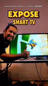 EXPOSE 32 Inch Smart Android TV FHD Dolby Audio HDR10 TV Digital - Netflix/Youtube - Wifi/HDMI/USB