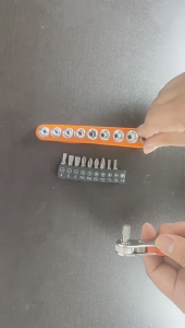 Bộ Bánh Cóc Mini 1/4 - Ổ Cắm Lục Giác Bit Vít - Dụng Cụ Thủ Công Tiện Lợi Chất Lượng