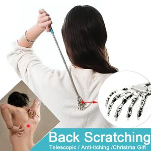 Telescopic Stainless Steel Claw Massager for Back Massage Promotion Tools Blood Circulation Relax Health Back Scratcher Tool