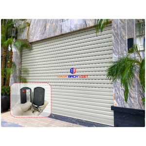 Điều khiển cửa cuốn mã gạt sóng 433Mhz hàng Đài Loan. Remote cửa cuốn hàng cao cấp có video HDSD - Khoá Bách Việt.