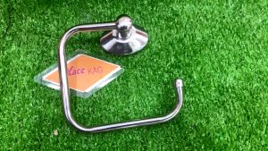 Vòng treo khăn Inox Bảo KAG-BAO234 máng treo khăn khô bồn tắm đứng SUS304 dập khuôn thiết kế tuyệt đẹp tiện dụng