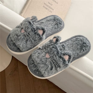 XIXITIAO | Cute Cat Design Slippers Anti-slip Soft Soled