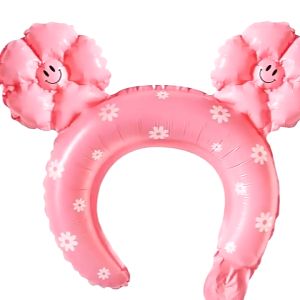 Balon Bando Bunga Daisy/ Balon Bando Bunga Pastel / Balon Foil Bando Macaron