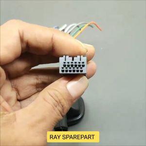 SOKET SOCKET KABEL SPEEDOMETER SPEDO 12 PIN YAMAHA AEROX NMAX LEXI FREEGO ORIGINAL