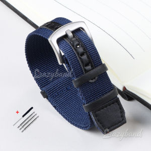 High Quality Nylon Watch Band for Rolex for Seiko for Hamilton Khaki Field for Omega Strap Brown Retro Men Soften Wrist 20mm22mm