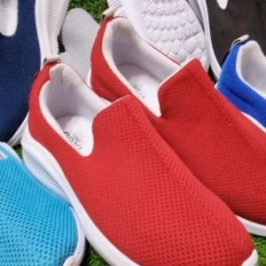 Sepatu Slip On Wanita Mules Import Ringan Joggong Running Senam - Tidak Licin - Model Kekinian - Murah Terbaru - Bahan Double Mess Kualitas Import - Ukuran 37-41 (Ready Stock) - Cocok Untuk Aktivitas Anda