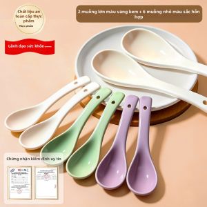 BANSU | Muỗng Súp Gốm Cao Cấp Tay Dài
