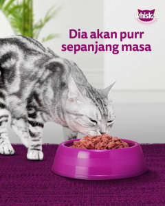 WHISKAS Canned Cat Wet Food Adult 400g