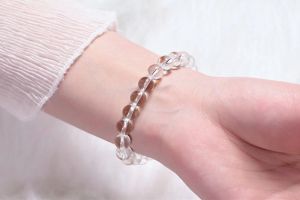 Natural Rock Crystal Anti-radition Bracelet