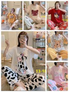 BAJU TIDUR PAJAMAS POLYESTER YANG KUALITI CANTIK