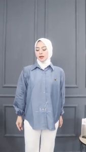 Blouse Wanita Kekinian: Desain Kemeja Casual & Bahan Linen Nyaman