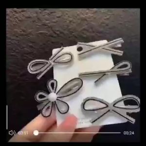 🚀พร้อมส่ง🚀กิ๊บติดผม โบว์ล้อมเพชร กิ๊บสุดหรู แฟชั่นเกาหลี น่ารัก" - บริการส่งคลิกลับที่นี่