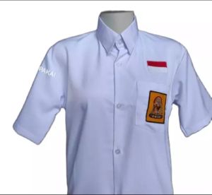 BAJU SMP SMA LENGAN PANJANG DAN PENDEK KEMEJA SEKOLAH PUTIH