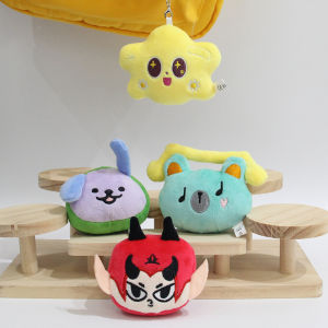 Thailand GMMTV CP Plush Keychain Cartoon Cute Filling PP Cotton Pendant PerthSanta JimmySea JimmySea AouBoom Fans Birthday Gift