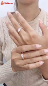 Cincin Emas Mas Asli Model Diskla J5 Ismoyo
