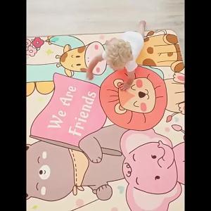 Baby Crawling Floor Mat Activity Gym Playmates Baby Crawling Floor Mat Crawling Baby Play Mat Baby Gym Foldable Extra Thick 爬爬垫