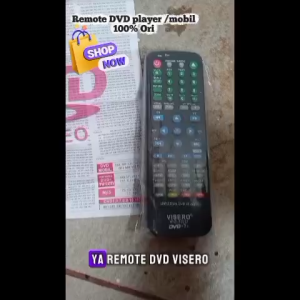 C126 100% ORI REMOTE VISERO DVD PLAYER DVD MOBIL SERBA GUNA TV PORTABLE TV LCD MP3 CINA REMOT MULTI UNIVERSAL tabung free baterai serba guna control KONTROL SEMUA MEREK MERK TERPERCAYA