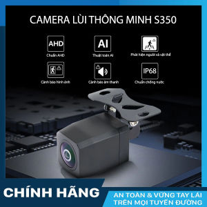 Camera lùi ô tô Laika S350 siêu nét AHD - công nghệ AI nhận diện thông minh - góc quay siêu rộng 170 độ