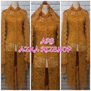 set kebaya pesta wisuda kebaya pesta kerah syanghai kebaya brukat ibu hajat kebaya bruakt besan TERMURAH