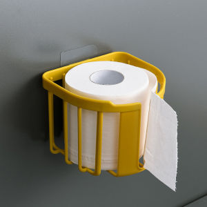 Wall-mounted Drilling-free Toilet Paper Organizer