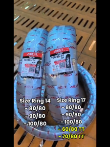 FDR TL GENZI 100/80-14 Ban Motor Tubeless