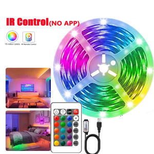 5V Led Strip Lights 5m 10m 20m 30m for TV with APP Control Flexible Ribbon Tape RGB5050 18leds/m LED Backlight for Bedroom Decor
