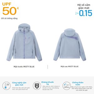 JNXS | Áo Khoác Chống Nắng Kháng Khuẩn 7A Chống Thấm Nước