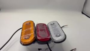 LED Side Marker Light 12V 24V Truck Clearance Lamp Tail Light Trailer Tractor Lorry Warning Parking Lamp