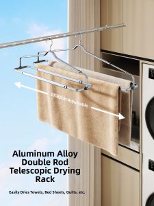 Extendable Drying Rack Balcony Clothes