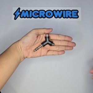 MW 2 Female Stereo RCA Jack to Stereo Male PL Plug Converter Connector Adapter Adaptor