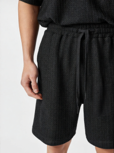 BODYDREAM | Vintage Holiday Style Texture Loose Woven Lace Hollow Shorts