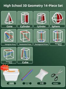 MINGZHUO | 3D Geometry Models for High School Math Education