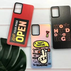 เคสขอบนิ่มOppo A3X Reno12ด้านหลังสีเงาประกายรุ้ง กันเลนส์กล้องดำ พิมพ์ลายการ์ตูน เท่