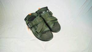 Sandal Gunung Kasual Eiger Pria Wanita Distro Kekinian Sendal Slider Outdoor Traveling Vlx Lulu Army Black Series 36 - 44 Footconcept Footwear